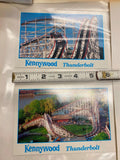Vtg 1960's Kennywood Park Postcards Lot Amusement Park Pgh Pa Roller coasters