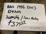 NOS 1996-2003 Dyna Seat Logo OEM Factory Superglide Low Rider FXD FXDL Smooth