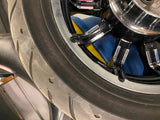 New T/o Chrome Black Mag Wheels Dunlop Tires 2009^ Touring Ultra Glide FLH King!