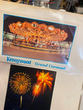 Vtg 1960's Kennywood Park Postcards Lot Amusement Park Pgh Pa Roller coasters