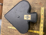 Old Skool Ace Spades Chopper Sissybar Pad Harley Honda NOS 1970'S Custom Backres