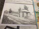 Vtg 1960's Railroad Train Postcards Lot Stations pictures Memorabilia Collectibl