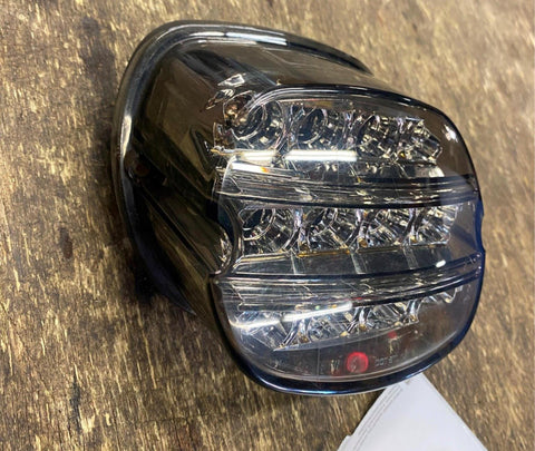 OEM Harley Layback LED Tail Lamp Taillight Smoke Touring Dyna Softail Sportster
