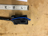 4-Pin LED Headlight Conversion Adapter Wiring Plug 14+ Harley Touring Glide FLH