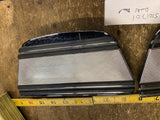 Diamond Black Floorboard inserts Passenger OEM Harley Touring Ultra Heritage FLH