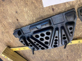 Diamond Black Floorboard inserts Passenger OEM Harley Touring Ultra Heritage FLH