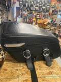 Leather Saddlebags Harley Road King Classic FLHR Touring Glide OEM Bolt on!