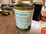 Vintage 1981 QUAKER STATE Deluxe Motor Oil Can 1 QT Metal Gas Auto