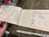Vtg 1913 Book American Model Builder Catalogue Maccano Erector Set Antique Toys!