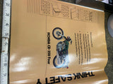 Honda CB 350 Four Book cover Acc Collectible Sign poster Advertising Literature