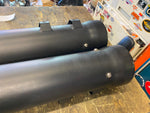 Cobra Slip On Mufflers Neighbor Haters black Harley Touring FLH Glide M8 2017^