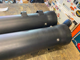 Cobra Slip On Mufflers Neighbor Haters black Harley Touring FLH Glide M8 2017^
