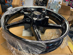 Black Ice Front Mag Wheel Agressor Harley Touring FLH Glide 19x3.5 OEM Bagger!