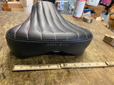 Solo Seat Harley Sportster Custom Chopper 2004^ Ribbed 883 1200 Motorcycle bobbe