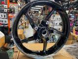 Black Ice Front Mag Wheel Agressor Harley Touring FLH Glide 19x3.5 OEM Bagger!