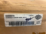 Black Ice Front Mag Wheel Agressor Harley Touring FLH Glide 19x3.5 OEM Bagger!