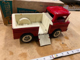 VTG 1960's STRUCTO TIN TOY CORVAIR RAMP SIDE TRUCK 195 RED Original Box!