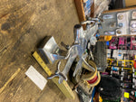 Aluminum Desk 4 Prop Airplane Art Deco Aviation Display Quadri Bomber WW2 B17