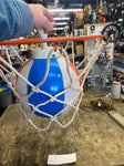 VTg Harlem Globetrotters BasketBall Hoop Lamp Ceiling Light Sports Bar Collector