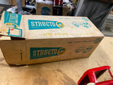 VTG 1960's STRUCTO TIN TOY CORVAIR RAMP SIDE TRUCK 195 RED Original Box!