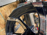 CVO Front Mag Wheel Black Chrome Harley 3.5x18 Agitator OEM Touring Street Glide