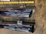 OEM Stock Mufflers Harley Dyna Fatbob Factory Slash cut Wide Glide FXDL FXDWG