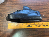 Vintage Don Hume Black Leather Shooting Holster Model H738 SH L No. 5M
