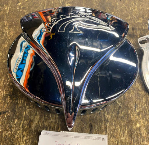 American Ironhorse Chopper Texas LSC Slammer Tejas OEM Air Cleaner Cover Chrome