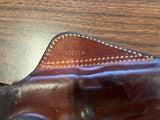 Galco International Brown Leather Shooting Holster MOB218 Concealable