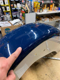 NOS Switchback Rear Fender blue White OEM Harley FLD Dyna full New!
