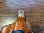Galco International Brown Leather Shooting Holster MOB218 Concealable