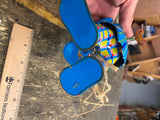 Wind up Tin Toy Drumming Happy Bunny Drummer Reproducton works!