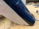 NOS Switchback Rear Fender blue White OEM Harley FLD Dyna full New!