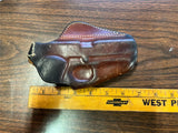 Galco International Brown Leather Shooting Holster MOB218 Concealable