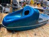 Factory Paint Boattail Rear Fender Harley Ironhead Sportster Blue 1971 1972 Boat