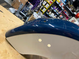 NOS Switchback Rear Fender blue White OEM Harley FLD Dyna full New!