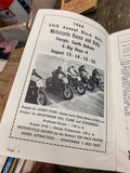 1964 Vtg Sturgis motorcycle Rally event book Harley triumph BSA RAces Panhead FL