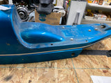 Factory Paint Boattail Rear Fender Harley Ironhead Sportster Blue 1971 1972 Boat