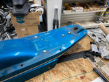Factory Paint Boattail Rear Fender Harley Ironhead Sportster Blue 1971 1972 Boat
