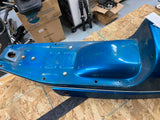 Factory Paint Boattail Rear Fender Harley Ironhead Sportster Blue 1971 1972 Boat