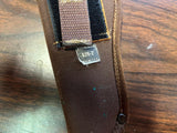 Vintage Made In USA Bucheimer 626-2 Brown Nylon Shooting Holster Right