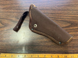 Vintage Made In USA Bucheimer 626-2 Brown Nylon Shooting Holster Right