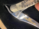 2001 Case XX Russlock 61953 Pocket Knife w/ Tin Collector Set Vtg Folding Single