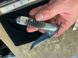 2001 Case XX Russlock 61953 Pocket Knife w/ Tin Collector Set Vtg Folding Single