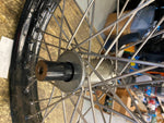 Vtg Kelsey Hayes Front Rim Panhead Knucklehead WL WR Flathead Spool hub Racer 18