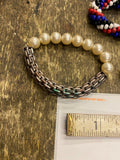 lot of Vtg Wrist Bracelets Jewelry Victorian Style Bohemian Beads Estate find