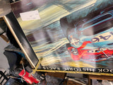 1985 Meadow Brook Historic Races Poster David Lord Waterford Mi AC Cobra Gt40 Ad
