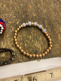 lot of Vtg Wrist Bracelets Jewelry Victorian Style Bohemian Beads Estate find