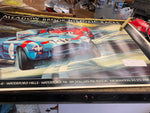1985 Meadow Brook Historic Races Poster David Lord Waterford Mi AC Cobra Gt40 Ad