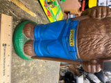 Vtg Smokey the Bear Piggy Coin Bank 70's plastic 14" Collectible Toy Decor Adver